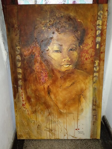 Tablou ulei pictor brazilian contemporan