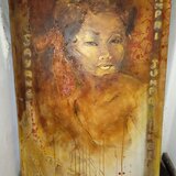 Tablou ulei pictor brazilian contemporan